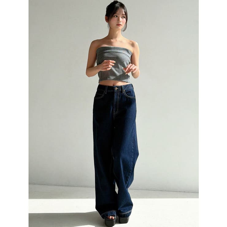 バックリボンデニムパンツ | RESEXXY | 詳細画像30 