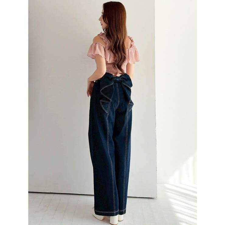 バックリボンデニムパンツ | RESEXXY | 詳細画像33 