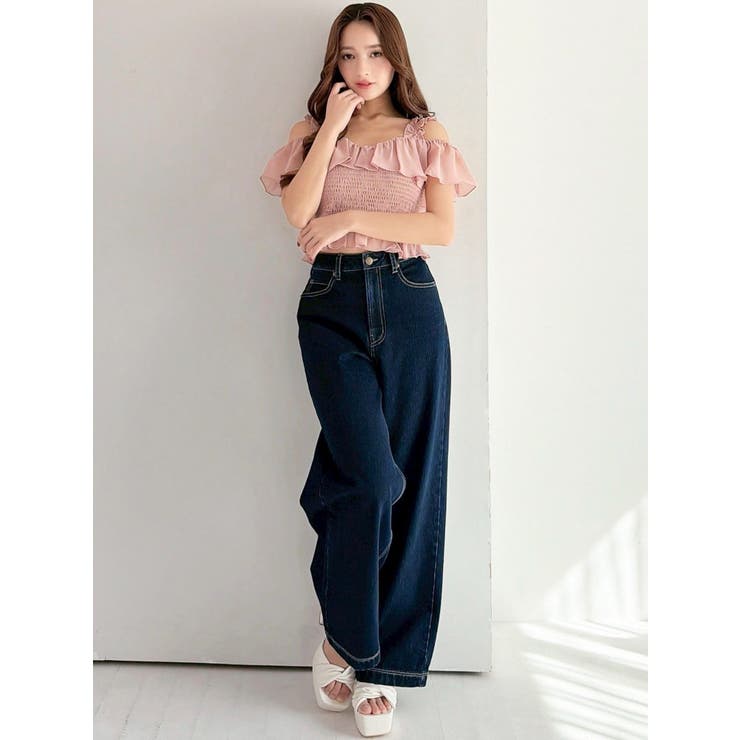 バックリボンデニムパンツ | RESEXXY | 詳細画像34 