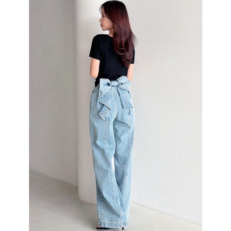 バックリボンデニムパンツ | RESEXXY | 詳細画像43 