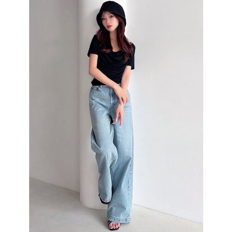 バックリボンデニムパンツ | RESEXXY | 詳細画像44 