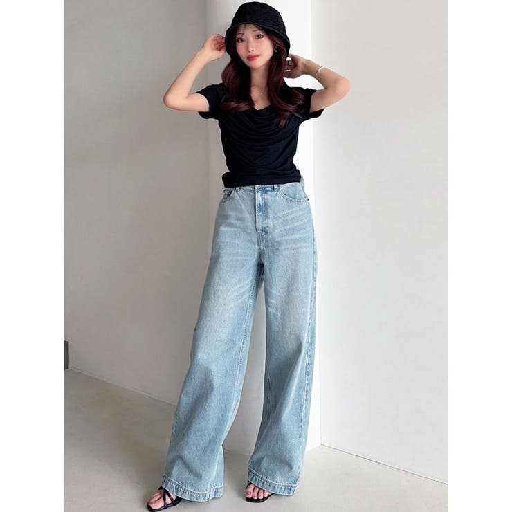 バックリボンデニムパンツ | RESEXXY | 詳細画像45 