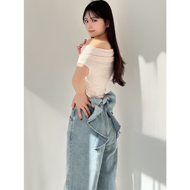 バックリボンデニムパンツ | RESEXXY | 詳細画像47 