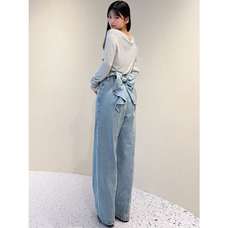 バックリボンデニムパンツ | RESEXXY | 詳細画像50 
