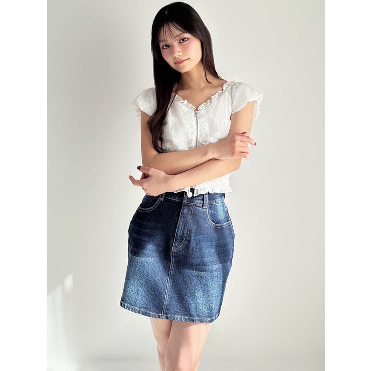 ベーシックデニムミニスカート | RESEXXY | 詳細画像7 