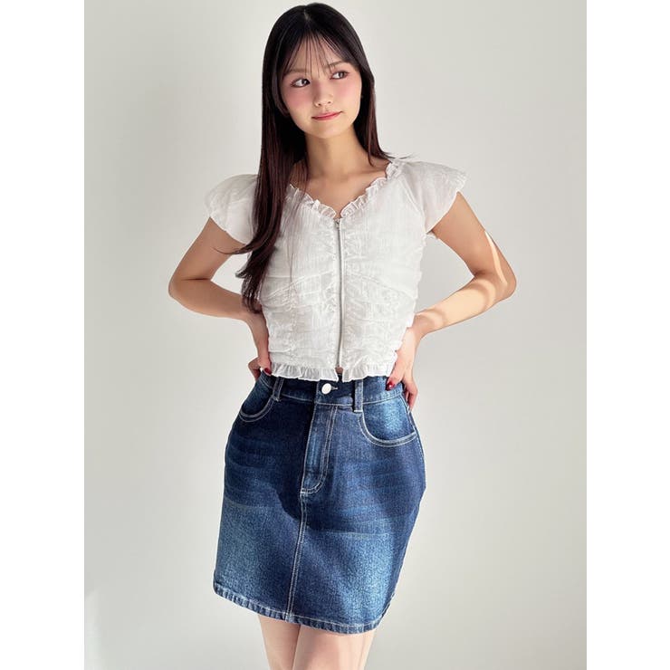 ベーシックデニムミニスカート | RESEXXY | 詳細画像8 