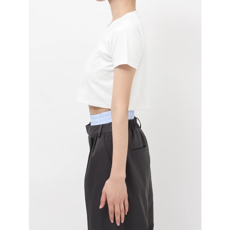 エンボスロゴクロップドTシャツ | RESEXXY | 詳細画像30 