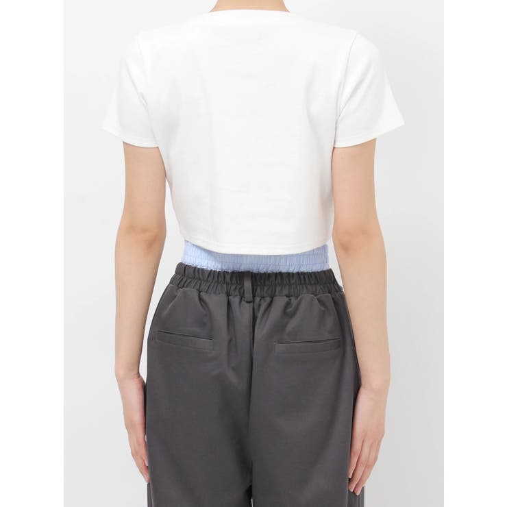 エンボスロゴクロップドTシャツ | RESEXXY | 詳細画像31 