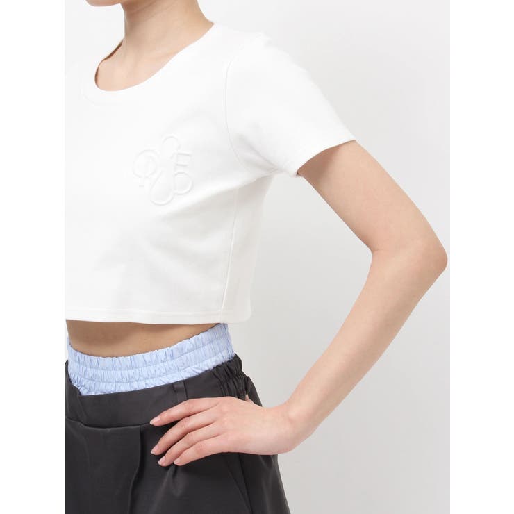 エンボスロゴクロップドTシャツ | RESEXXY | 詳細画像33 