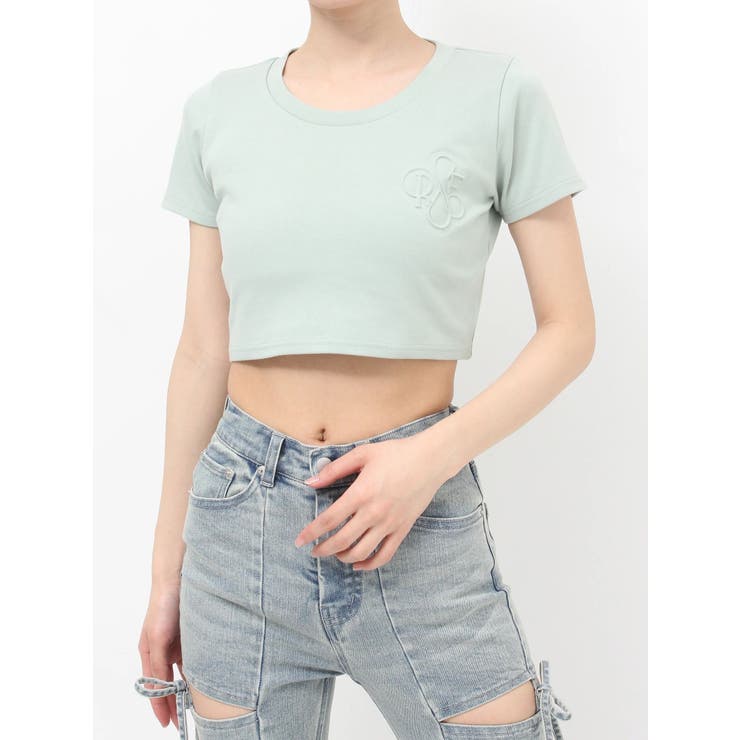 エンボスロゴクロップドTシャツ | RESEXXY | 詳細画像42 