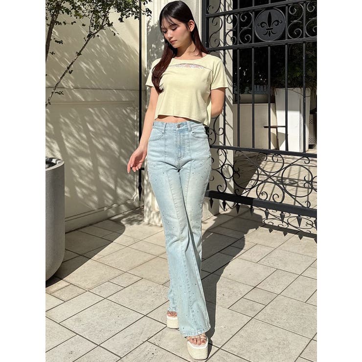 ポイントレースTシャツ | RESEXXY | 詳細画像6 