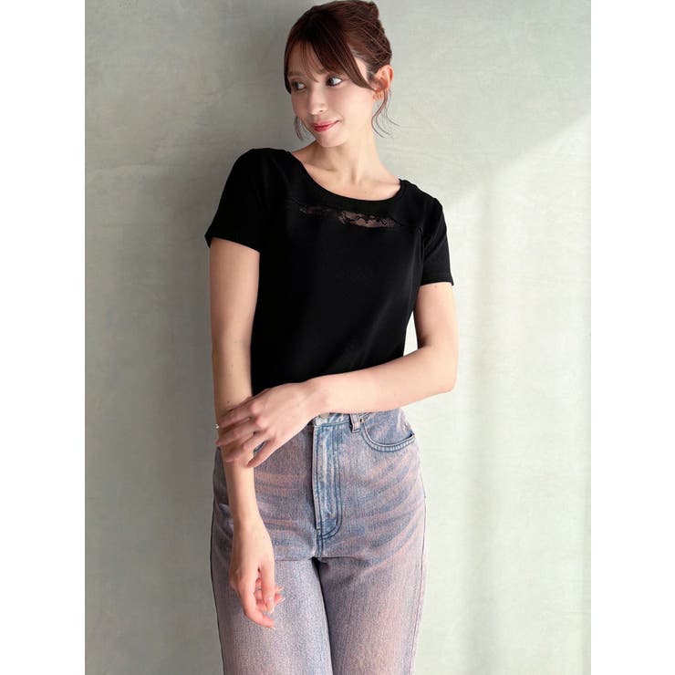 ポイントレースTシャツ | RESEXXY | 詳細画像8 