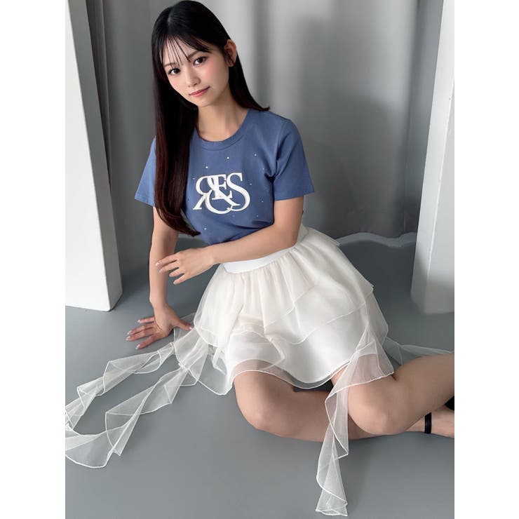 ランダムカスケードミニスカート | RESEXXY | 詳細画像8 