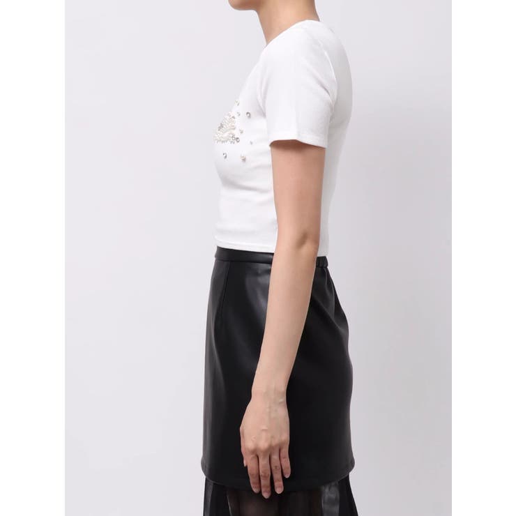 デコラティブクロップドTシャツ | RESEXXY | 詳細画像23 