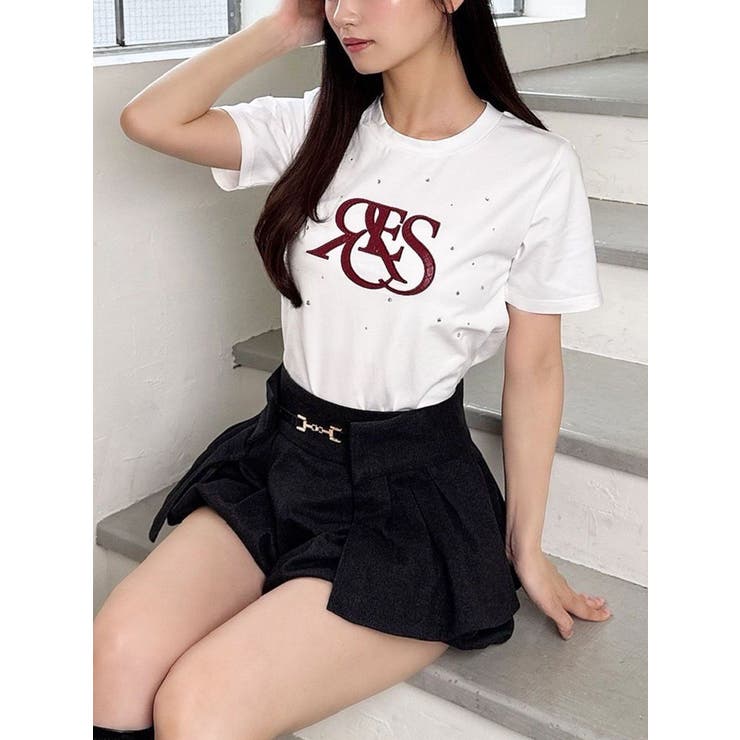 ポイントロゴデザインTシャツ | RESEXXY | 詳細画像1 
