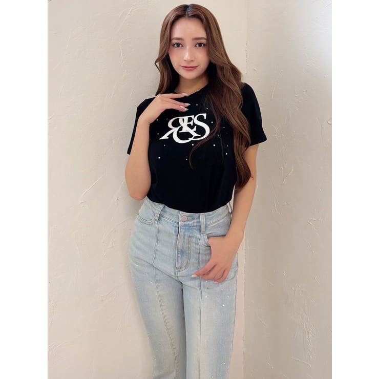 ポイントロゴデザインTシャツ | RESEXXY | 詳細画像12 