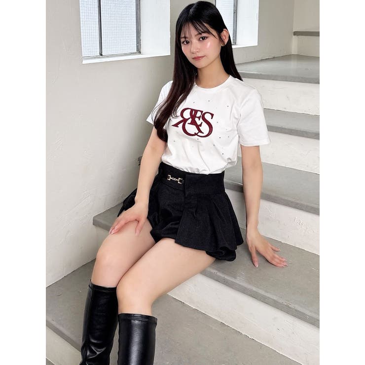 ポイントロゴデザインTシャツ | RESEXXY | 詳細画像6 