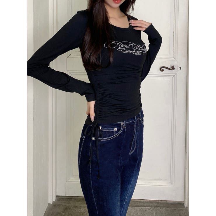 【骨格ストレート向け】サイドドロストロングTシャツ | RESEXXY | 詳細画像12 