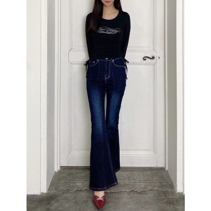 【骨格ストレート向け】サイドドロストロングTシャツ | RESEXXY | 詳細画像14 