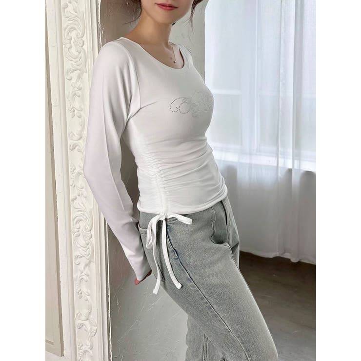 【骨格ストレート向け】サイドドロストロングTシャツ | RESEXXY | 詳細画像5 