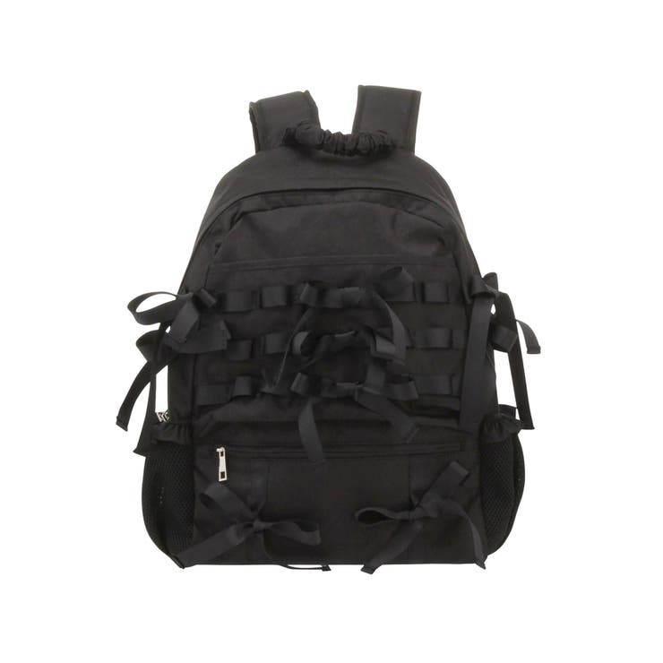 メリージェニー リボンまみれバックパック merry jenny リボンまみれバックパック（ホワイト