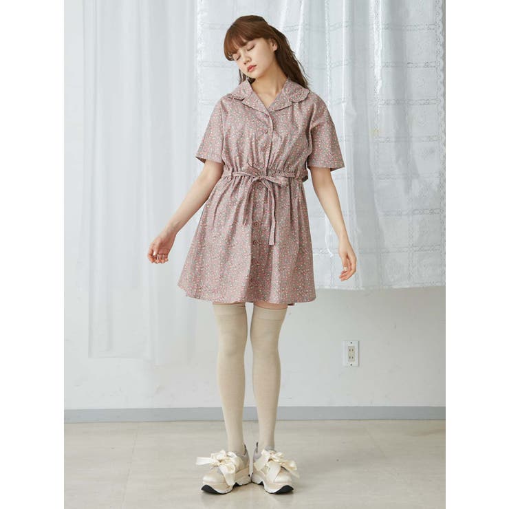 Flower 2wayトレンチワンピース 品番 Mksw Merry Jenny メリージェリー のレディースファッション通販 Shoplist ショップリスト