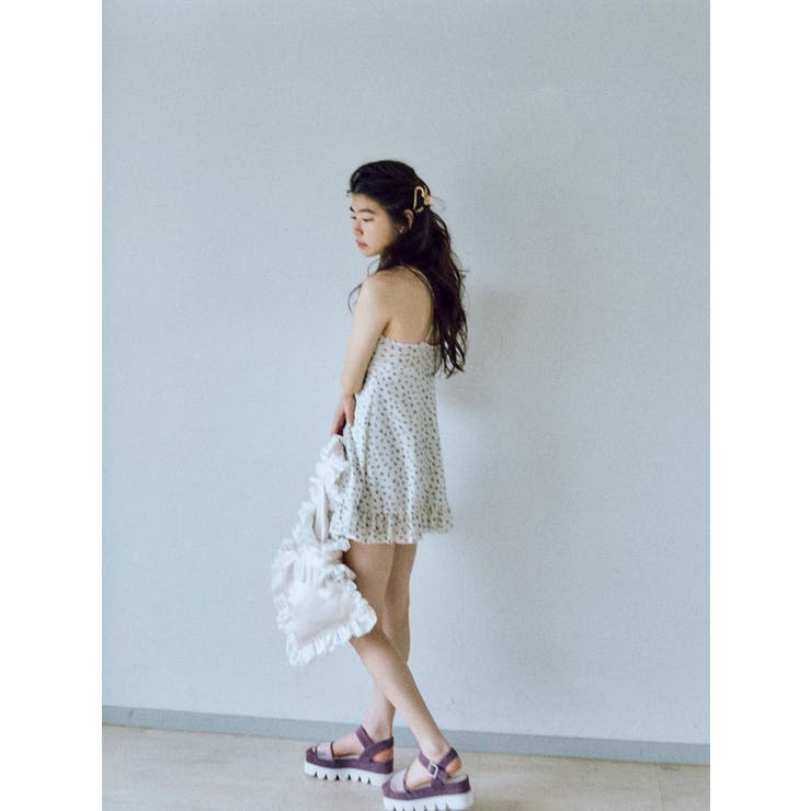 flower swim one-piece[品番：MKSW0021137]｜merry jenny