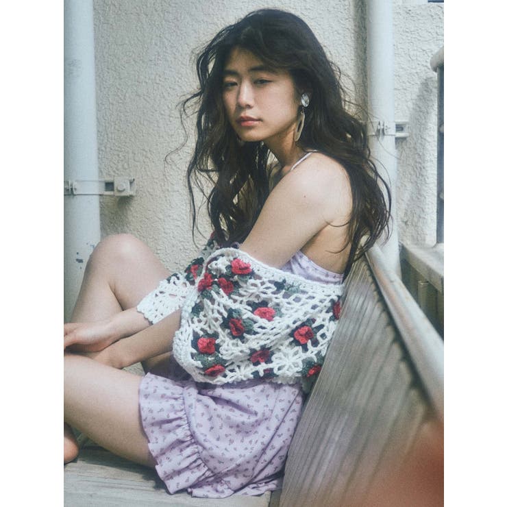 flower swim one-piece[品番：MKSW0021137]｜merry jenny