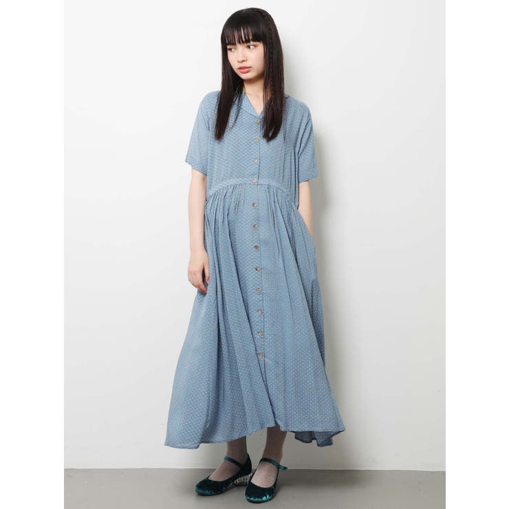 vintageシャツマキシワンピース[品番：MKSW0022767]｜merry  jenny（メリージェ二ー）のレディースファッション通販｜SHOPLIST（ショップリスト）