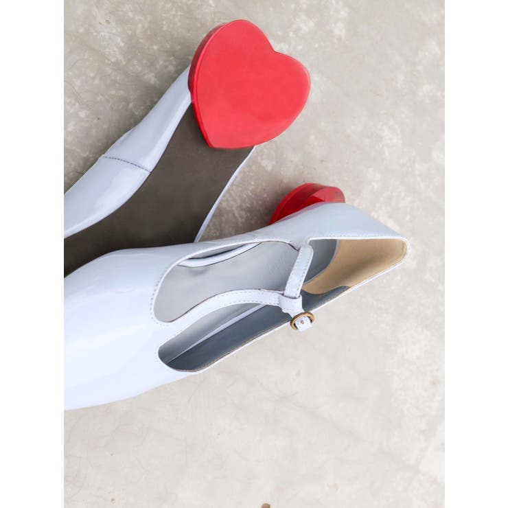 heart heel shoes[品番：MKSW0021717]｜merry jenny（メリージェ