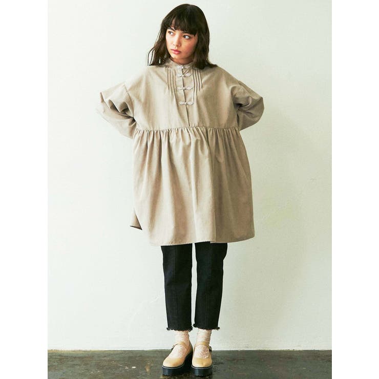 ルーズルーズチャイナワンピース[品番：MKSW0025719]｜merry