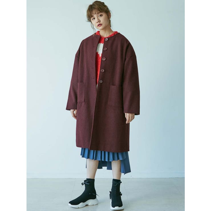 Back Ribbon coat[品番：MKSW0026963]｜merry jenny（メリージェ二ー 