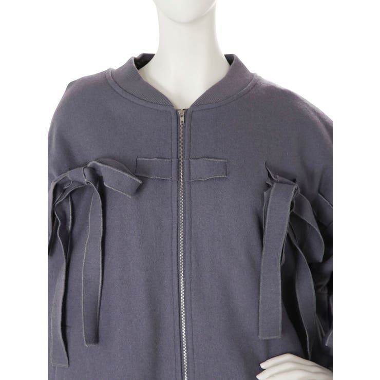 Ribbon Stitch blouson[品番：MKSW0026976]｜merry jenny（メリージェ