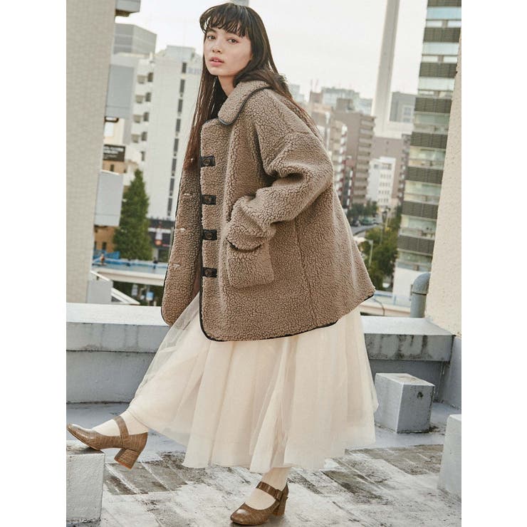 ドッキングチュールスカート[品番：MKSW0026589]｜merry jenny