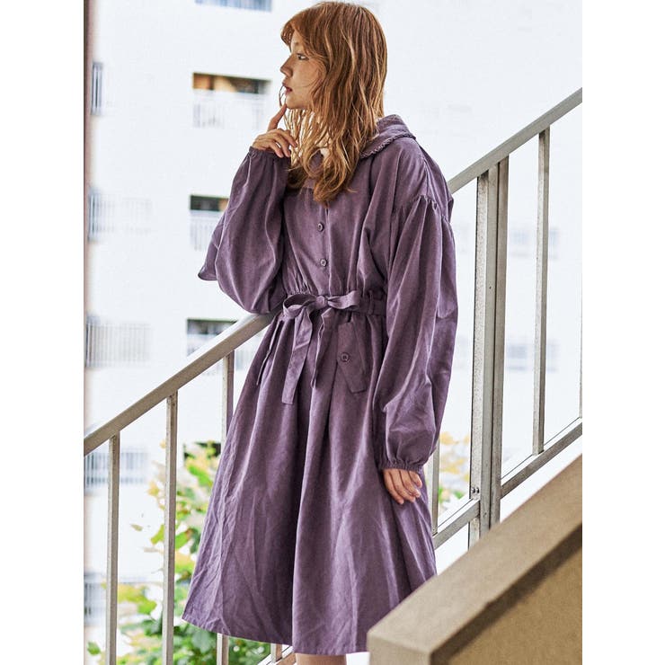 2wayトレンチワンピース[品番：MKSW0027402]｜merry jenny （メリージェ二ー）のレディースファッション通販｜SHOPLIST（ショップリスト）