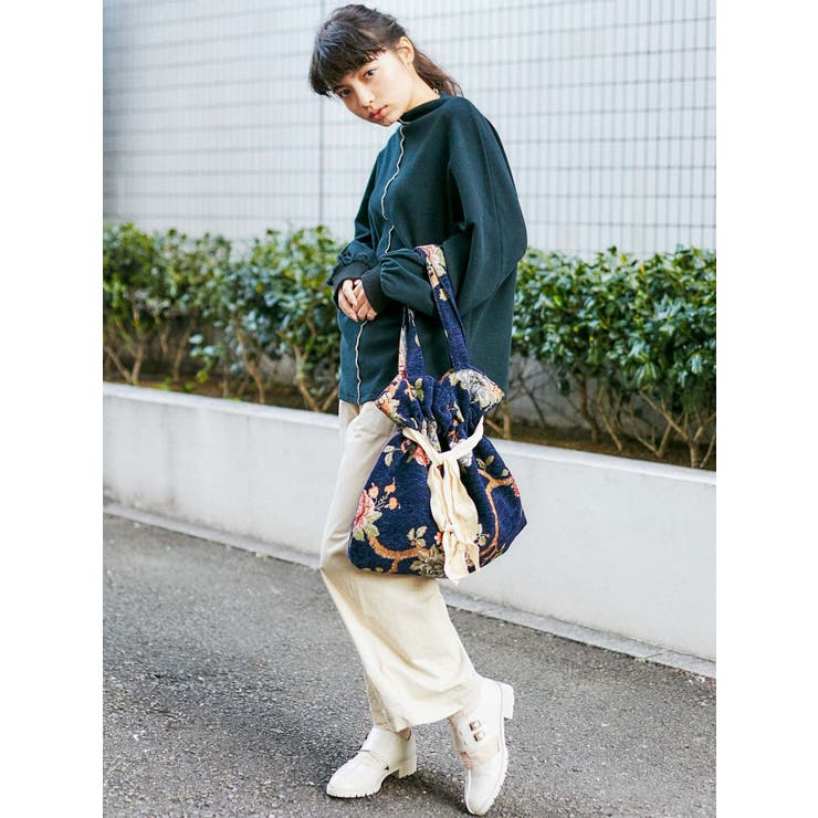 プランと料金 Floralジャガードトート[品番：MKSW0028459]｜merry jenny バッグ