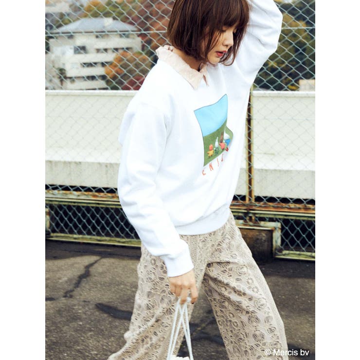 定番人気！ ENJOY miffyトレーナー[品番：MKSW0028157]｜merry jenny トップス