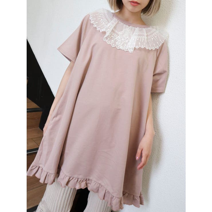 オーガンジーカラーカットミニワンピース 品番 Mksw Merry Jenny メリージェリー のレディースファッション通販 Shoplist ショップリスト