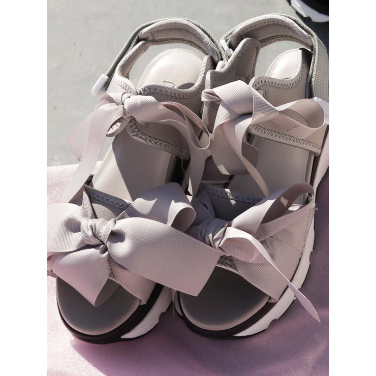 靴 merry jenny ribbon ribbon sandal ribbon ribbon sandal[品番：MKSW0061905]｜merry jenny