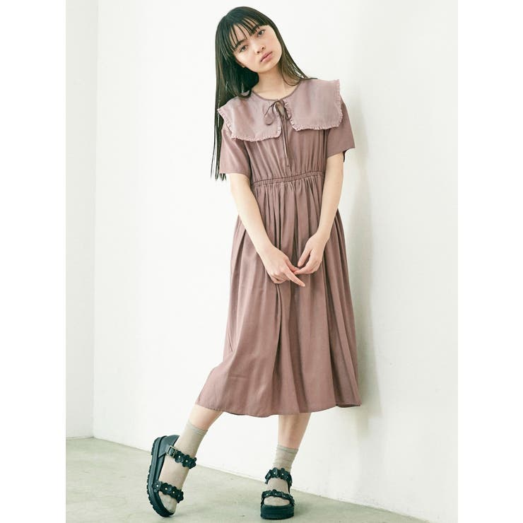 エアリーセーラーカラーワンピース 品番 Mksw Merry Jenny メリージェリー のレディースファッション通販 Shoplist ショップリスト