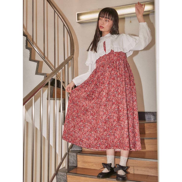 45R ☆貴重☆コーデュロイのグーグードレス インディゴ2023 ふゆ