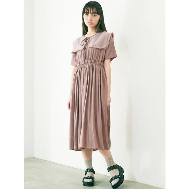 エアリーセーラーカラーワンピース 品番 Mksw Merry Jenny メリージェリー のレディース ファッション通販 Shoplist ショップリスト