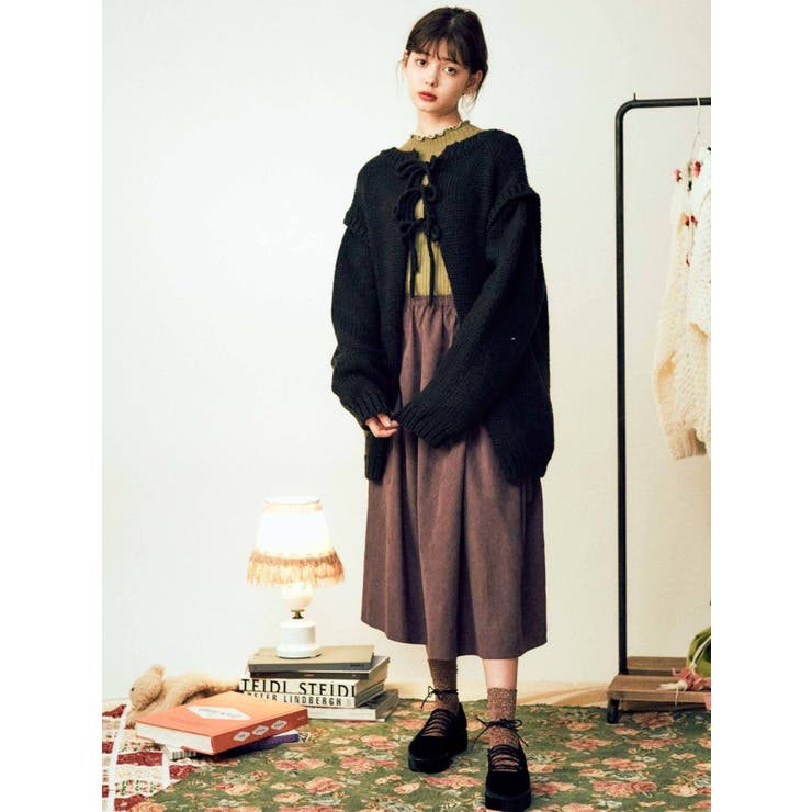 レースアッププラットフォームshoes | merry jenny | 詳細画像4 