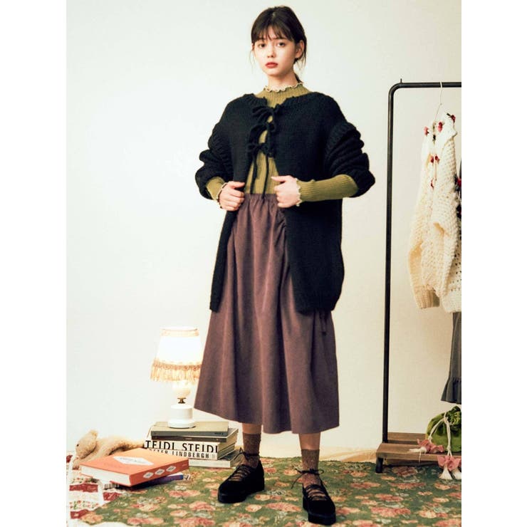 レースアッププラットフォームshoes | merry jenny | 詳細画像5 