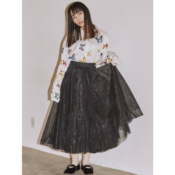 mothシャツ[品番：MKSW0034880]｜merry jenny（メリージェ二ー 