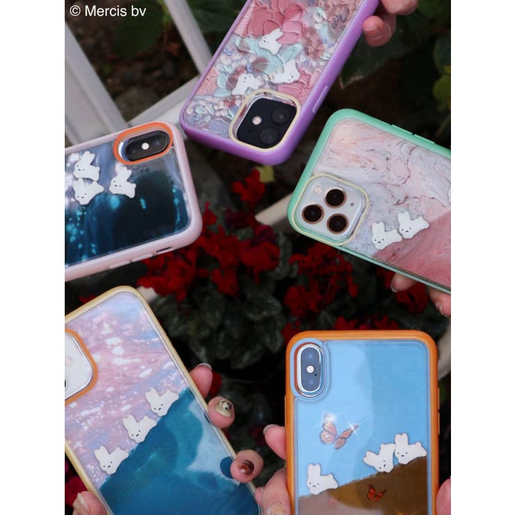 12】ぷかぷかうさぎiPhone case[品番：MKSW0035341]｜merry