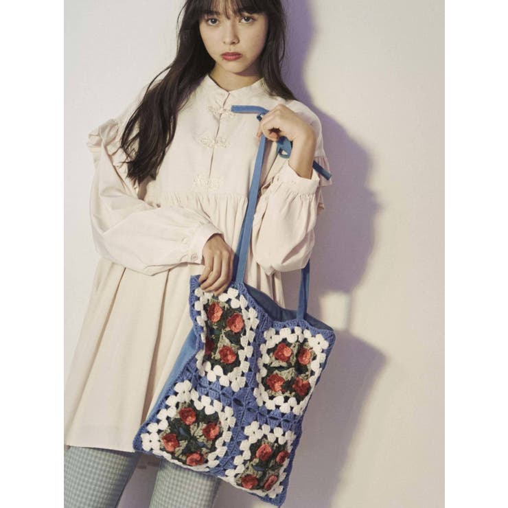merry jenny❤️Utopia❤️クロシェロングスカー✨クロシェ❤️レア品 merry jenny Utopiaクロシェロングスカート（ブラック