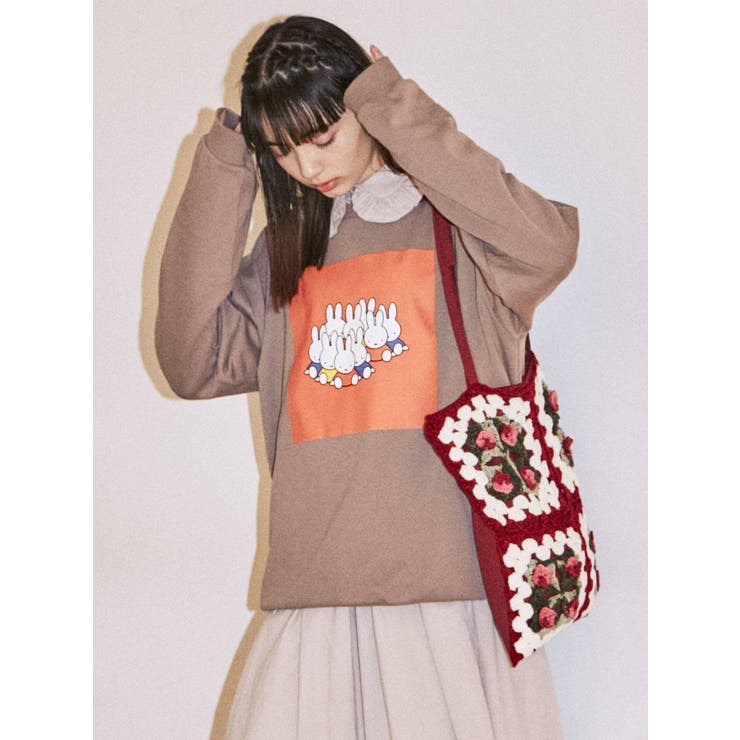 merry jenny❤️Utopia❤️クロシェロングスカー✨クロシェ❤️レア品 merry jenny（メリージェニー）の「Utopiaクロシェプルオーバー