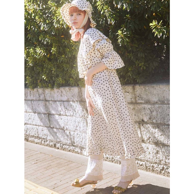 Floralリラクシーフリルワンピース 品番 Mksw Merry Jenny メリージェリー のレディースファッション通販 Shoplist ショップリスト