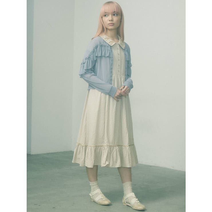 merry jenny カーディガン フリルニットソーカーディガン[品番：MKSW0037037]｜merry jenny